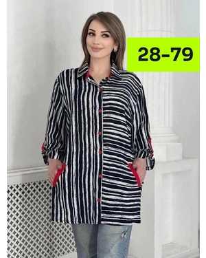 РУБАШКА В РАЗМЕР ТКАНЬ ШТАПЕЛЬ