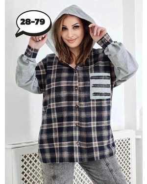 РУБАШКА В РАЗМЕР ТКАНЬ ХЛОБОК