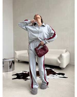 Женский Костюм Современный крой оверсайз Фабричный Китай