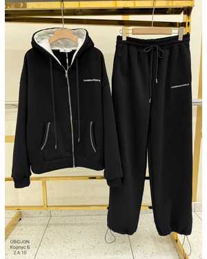 Женский Костюм Теплый, на плюшевом подкладе Фабричный Китай