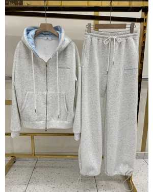 Женский Костюм Теплый, на плюшевом подкладе Фабричный Китай