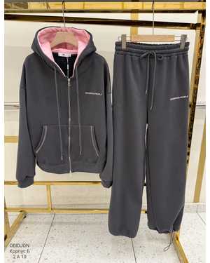 Женский Костюм Теплый, на плюшевом подкладе Фабричный Китай