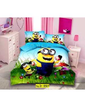 Комплект детского постельного белья. Ткань - Сатин Плотность 95 гр(возможно замена на похожее)