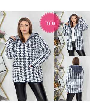 СВИТЕР ТКАНЬ КАШЕМИР 48%; ШЕРСТЬ 29%; ХЛОПОК 18%; ЭЛАСТАН 5%