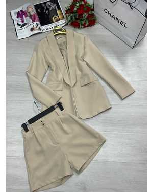 ЖЕНСКИЙ КОСТЮМ ДВОЙКА В РАЗМЕР ТКАНЬ КОСТЮМНАЯ БАРБИ