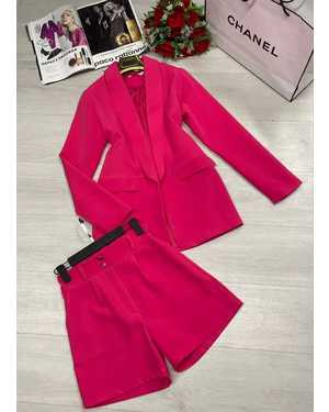 ЖЕНСКИЙ КОСТЮМ ДВОЙКА В РАЗМЕР ТКАНЬ КОСТЮМНАЯ БАРБИ