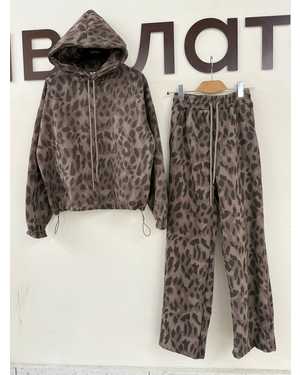 ЖЕНСКИЙ КОСТЮМ ТКАНЬ МЕХ