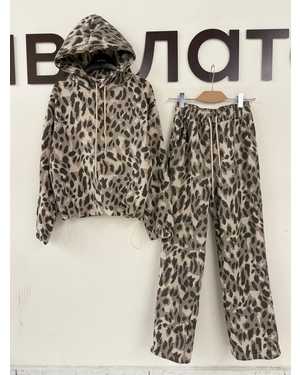 ЖЕНСКИЙ КОСТЮМ ТКАНЬ МЕХ