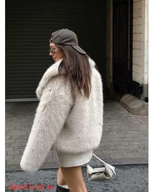 ШУБА ТКАНЬ ИСКУССТВЕННЫЙ МЕХ