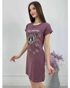 ТУНИКА В РАЗМЕР ТКАНЬ ХЛОПОК