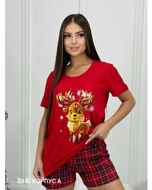 ПИЖАМА В РАЗМЕР ТКАНЬ ХЛОПОК