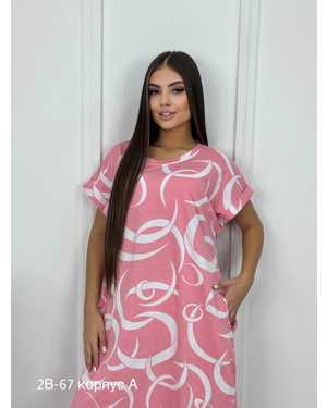 ТУНИКА В РАЗМЕР ТКАНЬ ХЛОПОК