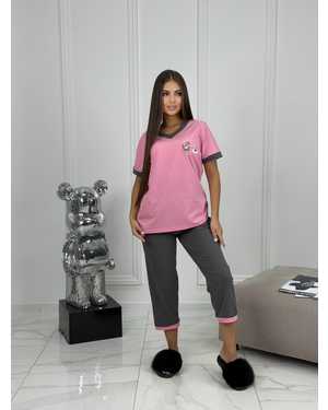 ПИЖАМА В РАЗМЕР ТКАНЬ ХЛОПОК