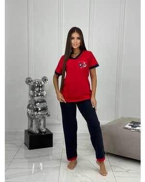 ПИЖАМА В РАЗМЕР ТКАНЬ ХЛОПОК