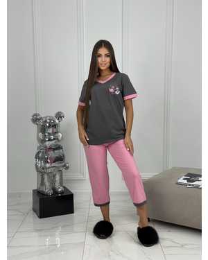 ПИЖАМА В РАЗМЕР ТКАНЬ ХЛОПОК