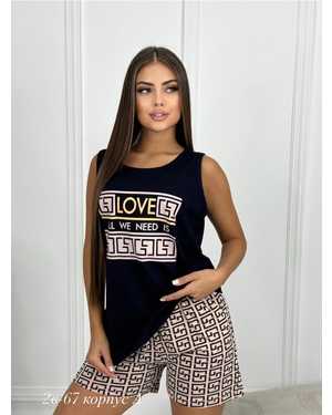 ПИЖАМА В РАЗМЕР ТКАНЬ ХЛОПОК