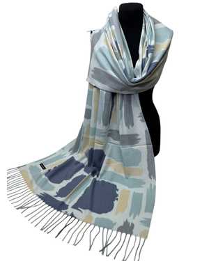 ПАЛАНТИН СОСТАВ: 100% CASHMERE РАЗМЕР: 75*180 CM