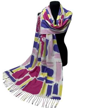 ПАЛАНТИН СОСТАВ: 100% CASHMERE РАЗМЕР: 75*180 CM