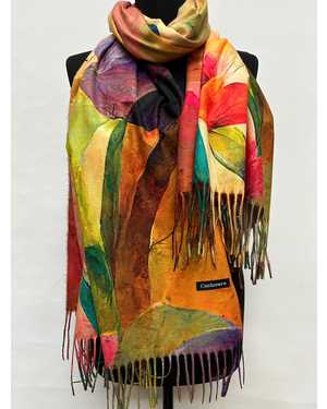 ПАЛАНТИН СОСТАВ: 100% CASHMERE РАЗМЕР: 75*180 CM