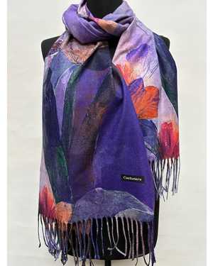 ПАЛАНТИН СОСТАВ: 100% КАШЕМИР РАЗМЕР: 75*180 CM