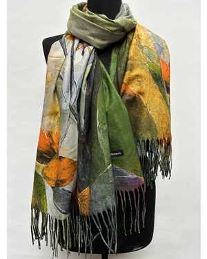 ПАЛАНТИН СОСТАВ: 100% КАШЕМИР РАЗМЕР: 75*180 CM