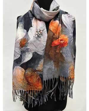 ПАЛАНТИН СОСТАВ: 100% КАШЕМИР РАЗМЕР: 75*180 CM