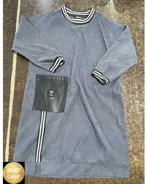 ПЛАТЬЕ ТКАНЬ МИКРО ВЕЛЬВЕТ