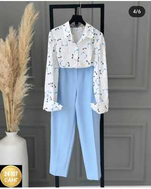 ЖЕНСКИЙ КОСТЮМ ДВОЙКА ТКАНЬ ЛАЙТ СУБЛИМАЦИЯ