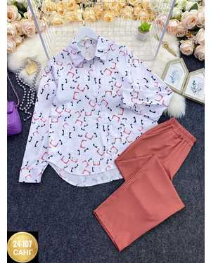 ЖЕНСКИЙ КОСТЮМ ДВОЙКА ТКАНЬ ЛАЙТ СУБЛИМАЦИЯ