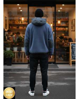 КУРТОЧКА ТКАНЬ БАРАШКА + ПЛАЩЁВКА