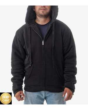 ТОЛСТОВКА ТКАНЬ С МЕХОМ