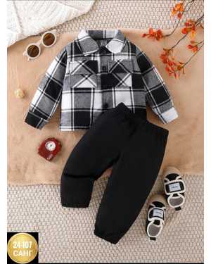 ДЕТСКИЙ КОСТЮМ ДВОЙКА ТКАНЬ ВЕЛЬВЕТ РУБАШКА КАШЕМИР