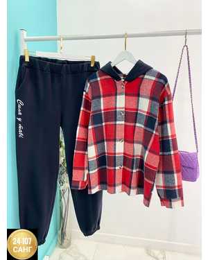 ЖЕНСКИЙ КОСТЮМ ДВОЙКА ТКАНЬ КОФТА КАШЕМИР, ШТАНЫ ФЛИС