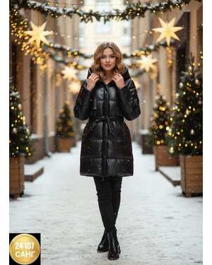 КУРТКА ТКАНЬ КОЖА, ХОЛЛОФАЙБЕР