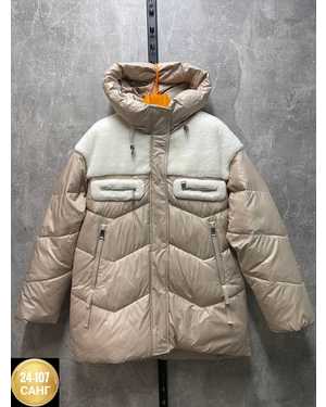 УТЕПЛЁННЫЙ КУРТКА ТКАНЬ ХОЛОФАЙБЕР