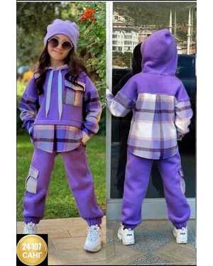 ДЕТСКИЙ КОСТЮМ ДВОЙКА ТКАНЬ ФЛИС С НАЧЁСОМ + БАЙКА