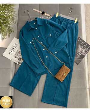 ЖЕНСКИЙ КОСТЮМ ТКАНЬ МИКРО ВЕЛЬВЕТ