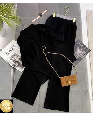 ЖЕНСКИЙ КОСТЮМ ДВОЙКА ТКАНЬ КАШЕМИР С СТРАЗАМИ