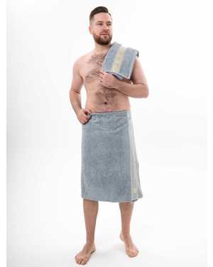 Полотенце килт состав 100% хлопок материал махра размеры высота 65см ширина по кругу 140см