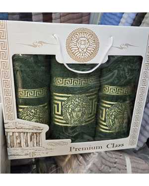 Набор из трёх махровых полотенец. Состав хлопок 100% Производитель Узбекистан Размеры 70/130 см 1 шт 50/80 см 2 шт