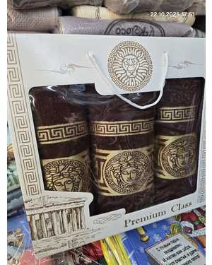 Набор из трёх махровых полотенец. Состав хлопок 100% Производитель Узбекистан Размеры 70/130 см 1 шт 50/80 см 2 шт