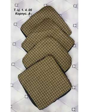 Сидушки на стулья Размер 35 на 35 Набор из 4 штук