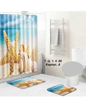 набор для ванной и туалета из 3 предметов из 100% качественного полиэстера и обработано водоотталкивающей пропиткой