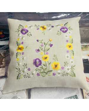 Декоративная наволочки Лен размер 50 на 50см