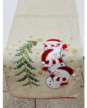 Новогодняя Дорожка Состав: хлопок лен Размер 35 на 180см