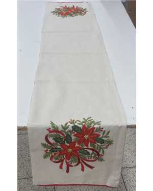Новогодняя Дорожка Состав: хлопок лен Размер 35 на 180см