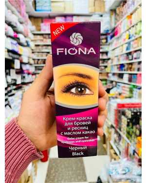 Fiona Крем-краска для бровей, ресниц с кистью