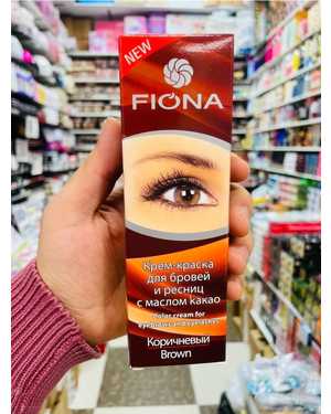 Fiona Крем-краска для бровей, ресниц с кистью