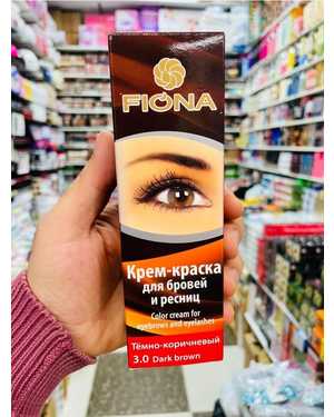 Fiona Крем-краска для бровей, ресниц с кистью