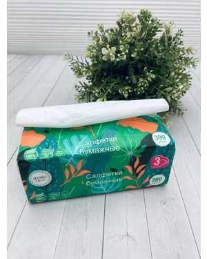 Бумажные салфетки 390шт
